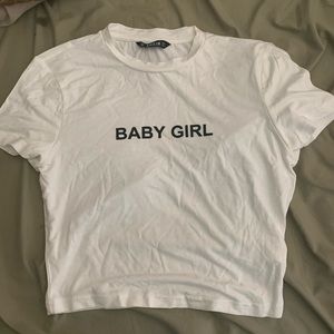 Baby Girl Shein Crop Top